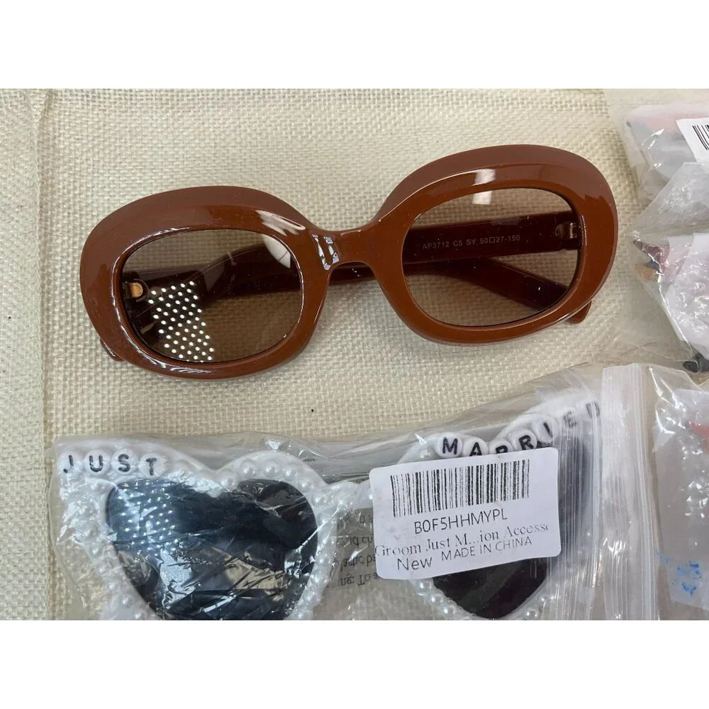 🕶️ Lot of 12 Sunglasses – Mixed Styles & Colors – New – Bulk Wholesale Resale